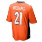 Men's K'Waun Williams Orange Denver Broncos Game Jersey
