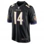 Men's Kyle Hamilton Black Baltimore Ravens Player Game Jersey