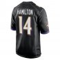 Men's Kyle Hamilton Black Baltimore Ravens Player Game Jersey