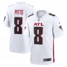 Men's Kyle Pitts White Atlanta Falcons Game Player Jersey