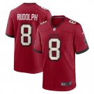 Men's Kyle Rudolph Red Tampa Bay Buccaneers Game Player Jersey