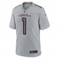 Men's Kyler Murray Gray Arizona Cardinals Atmosphere Fashion Game Jersey