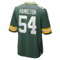 Men's La'Darius Hamilton Green Green Bay Packers Game Jersey