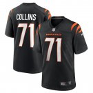 Men's La'el Collins Black Cincinnati Bengals Game Jersey