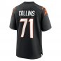 Men's La'el Collins Black Cincinnati Bengals Game Jersey