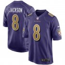 Men's Lamar Jackson Purple Baltimore Ravens Alternate Game Jersey