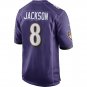 Men's Lamar Jackson Purple Baltimore Ravens Game Player Jersey