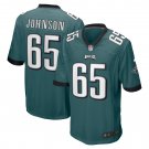 Men's Lane Johnson Midnight Green Philadelphia Eagles Game Jersey