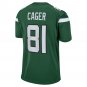 Men's Lawrence Cager Gotham Green New York Jets Team Game Player Jersey