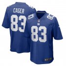 Men's Lawrence Cager Royal New York Giants Home Game Player Jersey