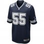 Men's Leighton Vander Esch Navy Dallas Cowboys Team Game Jersey