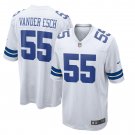 Men's Leighton Vander Esch White Dallas Cowboys Team Game Jersey