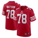 Men's Leroy Watson Scarlet San Francisco 49ers Home Game Player Jersey