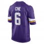 Men's Lewis Cine Purple Minnesota Vikings Game Player Jersey