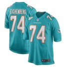 Men's Liam Eichenberg Aqua Miami Dolphins Game Jersey