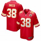 Men's L'Jarius Sneed Red Kansas City Chiefs Game Jersey