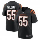 Men's Logan Wilson Black Cincinnati Bengals Game Jersey