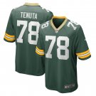 Men's Luke Tenuta Green Green Bay Packers Home Game Player Jersey