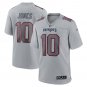 Men's Mac Jones Gray New England Patriots Atmosphere Fashion Game Jersey
