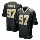 Men's Malcolm Roach Black New Orleans Saints Team Game Jersey