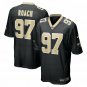 Men's Malcolm Roach Black New Orleans Saints Team Game Jersey