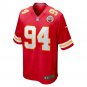 Men's Malik Herring Red Kansas City Chiefs Team Game Player Jersey