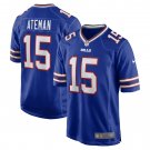 Men's Marcell Ateman Royal Buffalo Bills Team Game Jersey