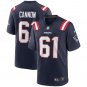 Men's Marcus Cannon Navy New England Patriots Game Jersey