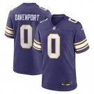 Men's Marcus Davenport Purple Minnesota Vikings Classic Player Game Jersey