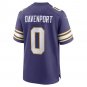 Men's Marcus Davenport Purple Minnesota Vikings Classic Player Game Jersey