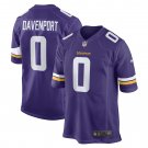Men's Marcus Davenport Purple Minnesota Vikings Team Game Jersey