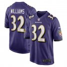 Men's Marcus Williams Purple Baltimore Ravens Player Game Jersey