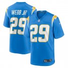 Men's Mark Webb Jr. Powder Blue Los Angeles Chargers Game Jersey