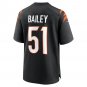 Men's Markus Bailey Black Cincinnati Bengals Game Jersey