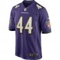 Men's Marlon Humphrey Purple Baltimore Ravens Game Jersey