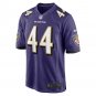 Men's Marlon Humphrey Purple Baltimore Ravens Game Team Jersey