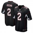 Men's Marquise Brown Black Arizona Cardinals Alternate Game Player Jersey