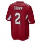 Men's Marquise Brown Cardinal Arizona Cardinals Game Player Jersey