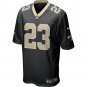 Men's Marshon Lattimore Black New Orleans Saints Game Jersey