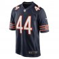 Men's Matthew Adams Navy Chicago Bears Game Player Jersey