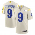 Men's Matthew Stafford Bone Los Angeles Rams Game Jersey