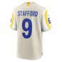 Men's Matthew Stafford Bone Los Angeles Rams Game Jersey