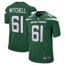 Men's Max Mitchell Gotham Green New York Jets Game Player Jersey