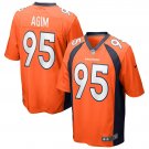 Men's McTelvin Agim Orange Denver Broncos Game Jersey