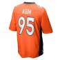 Men's McTelvin Agim Orange Denver Broncos Game Jersey