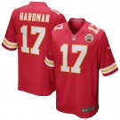 Men's Mecole Hardman Red Kansas City Chiefs Game Jersey