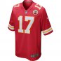 Men's Mecole Hardman Red Kansas City Chiefs Game Jersey