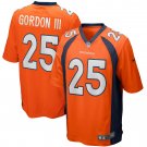 Men's Melvin Gordon III Orange Denver Broncos Game Jersey