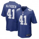 Men's Micah McFadden Royal New York Giants Game Player Jersey