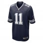 Men's Micah Parsons Navy Dallas Cowboys 2021 NFL Draft First Round Pick Game Jersey